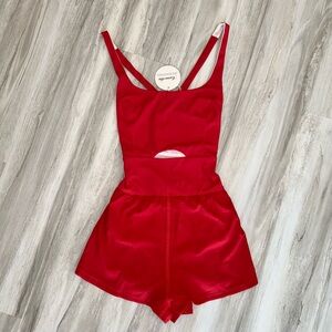 NWT CARACILIA athletic Romper